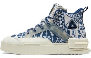 Высокие скейтерские кроссовки мужские Serene Blue PEAK, Silent Blue