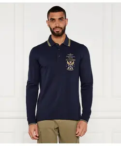 Футболка поло Regular fit Aeronautica Militare, синий