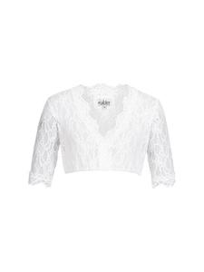 Блузка Laura с рукавами 3/4 белого цвета Nübler