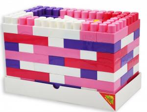 Строительные Блоки Макси Премиум Дом Для Девочки 133 Элемента Inna marka