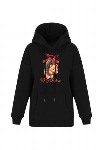 MYMO Толстовка 'Pop' в черном цвете