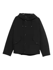 Куртка с капюшоном на пуговицах C.P. Company, черный