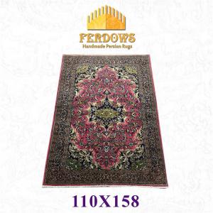 Ковер FERDOWS ручной работы, 110x158 см, шерсть, цветочный орнамент