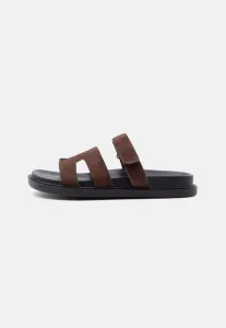 Biaoslo мюли на липучках Bianco, Brown