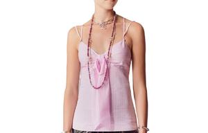 Майка женская розовая Chanel