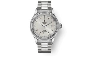 Коллекция Wind Style Автоматический механический механизм Женские часы 28 мм Серебристый циферблат Стальной корпус Стальной ремешок TUDOR