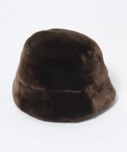 Эко-меховая шапка Jeanasis, цвет Brown (58)