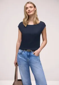 Простая футболка Street One, Blau