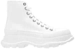 Кроссовки Alexander McQueen Tread Slick High 'White', белый