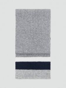 Детский полосатый шарф Mango, Grey