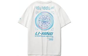 Li Ning Мужская футболка с подкладкой, Белый