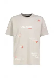 Футболка с принтом Sublevel, Beige