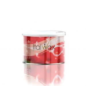 Эфирный воск для депиляции ItalWax Strawberry в банке 400 мл.