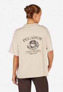 Футболка Pegador BARLETTA, Washed Cozy Beige/Beige