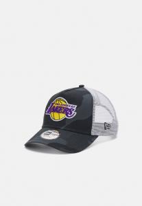 Бейсболка New Era NBA TRUCKER UNISEX, Black/White/Black