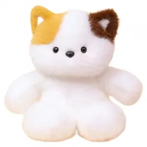 Плюшевая кукла Run Bear Little Elephant Flower Cat высота 45см RUANDUO