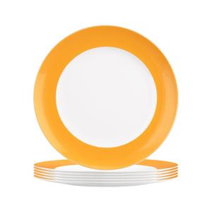 Тарелка для завтрака Тарелка для завтрака Liberty Pure Colors ø 22,5 см, набор из 6 штук Seltmann Weiden, Mango Orange