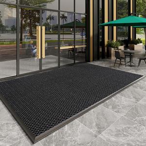 Dajiang Ковер 60х120 см для входа в магазин/отель, коммерческий уличный, водонепроницаемый и устойчивый к солнцу, противоскользящий, толстый эластичный мат, минималистичный серый, durable for ten years