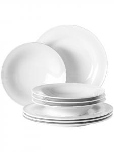 Набор столовых приборов Beat из 8 предметов белого цвета Seltmann Weiden