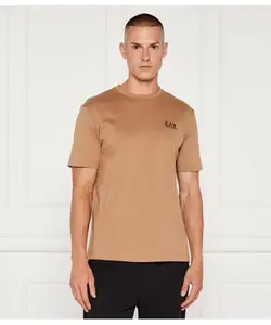 Футболка Regular fit Ea7, бежевый