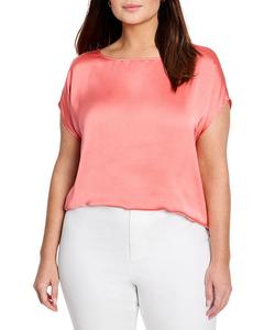 Футболка Day Gloss NIC+ZOE Plus, розовый