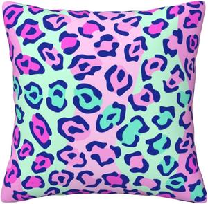 CarXs Подушка Pink Leopard двусторонний принт Pink Lepard