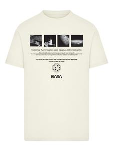 Футболка с ретро-фоторекламой NASA Будущее уже наступило в песке F4NT4STIC