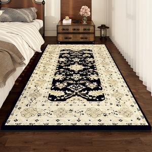 AOVOC Ковер 180х250 см из искусственного антика для спальни/гостиной, утолщенный, с вышивкой, прикроватный