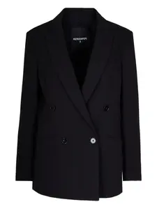 Двубортный пиджак Patrizia Pepe, черный