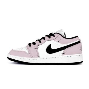 Баскетбольные кроссовки Air 1 LOW с противоскользящим износостойким верхом для детей и подростков Jordan, Lotus Color