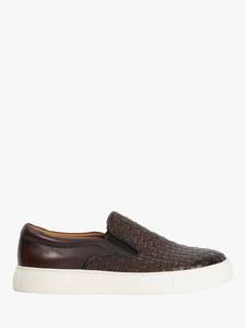 Tayo Slip On кожаные кроссовки Dune London, Brown