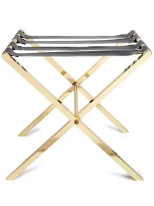 Складная подставка для подноса Fornasetti, золотистый