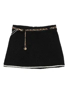 Юбка с цепочкой Abel & Lula, черный