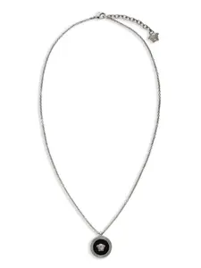 Колье с подвеской Medusa VERSACE, серебяный