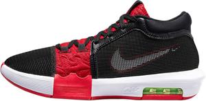 Мужские баскетбольные кроссовки Nike, Black University Red Lime Blast White