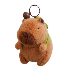 Плюшевый кулон капибара 12 см высота WOWOCHENG