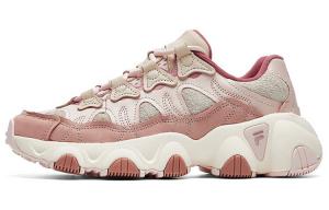 Женские туфли Jagger Lifestyle с низким верхом, персиково-пудрового/старо-розового цвета Fila Fusion