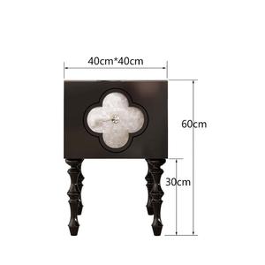 Yu Senyi Комод 40х40х60 см для спальни из массива дерева, 9 ящиков