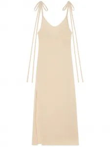 Платье макси Finest Alanui, нейтральный