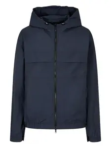 Куртка с капюшоном на шнурке STUDIO TOMBOY, синий