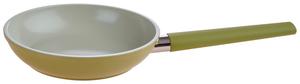 Красочная кухонная сковорода с керамическим покрытием Homeware Profession., зеленый