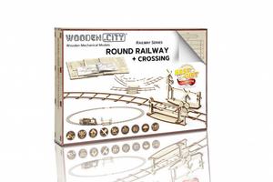 Wooden.City, 3D пазл Овальные дорожки с проходом