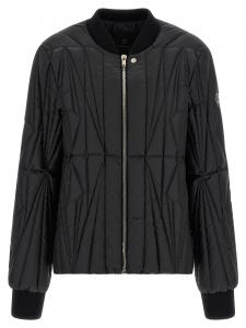 Пуховик Moncler+Rick Owens 'Geocamo Flight', черный