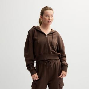 Худи с молнией во всю длину SO Favorite для юниоров, цвет Beau Brown
