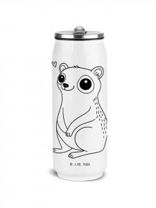 Mr. & Mrs. Panda Термос, медленный лори, счастливый без слов в белом