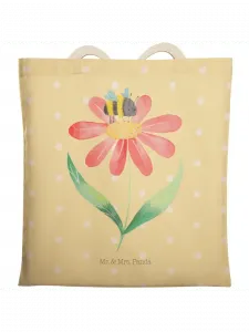 Шоппер Mr. & Mrs. Panda, желтый пастельный