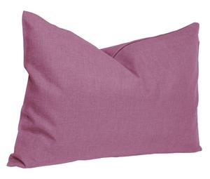 Чехол на подушку 40х60, сиреневый, структура чехла под лен, декоративная подушка Haus und Deko