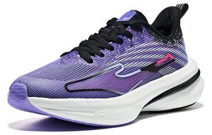 Кроссовки для бега Qitan 4.0 Pro для мужчин с низким верхом, сигнальный фиолетовый / флуоресцентный яркий солнечный порошок Erke