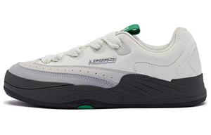 QIAODAN Амортизирующие, износостойкие, сбалансированные, низкие, женские, белые, кроссовки для скейтбординга