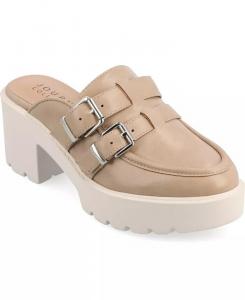 Женские сабо на платформе Brydie Journee Collection, бежевый